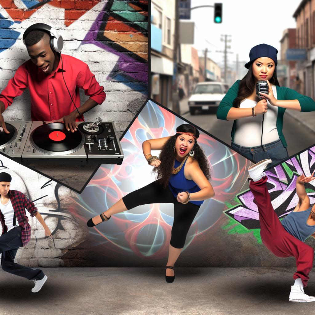 The Four Elements of Hip Hop: DJing, MCing, Breaking, and Graffiti